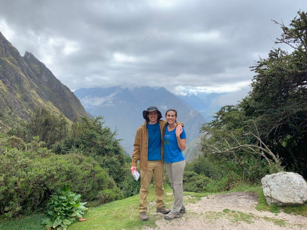 Jen and Dylan on the Inca Trail