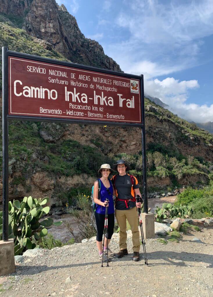 Camino Inca Sign