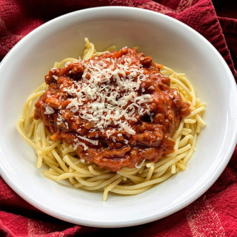 Gluten-Free Turkey Bolognese