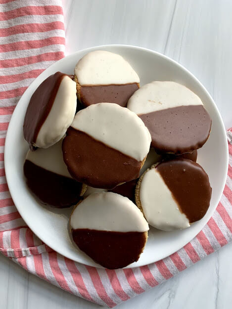 Gluten-Free Black and White Cookies