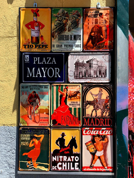 Signs of Madrid