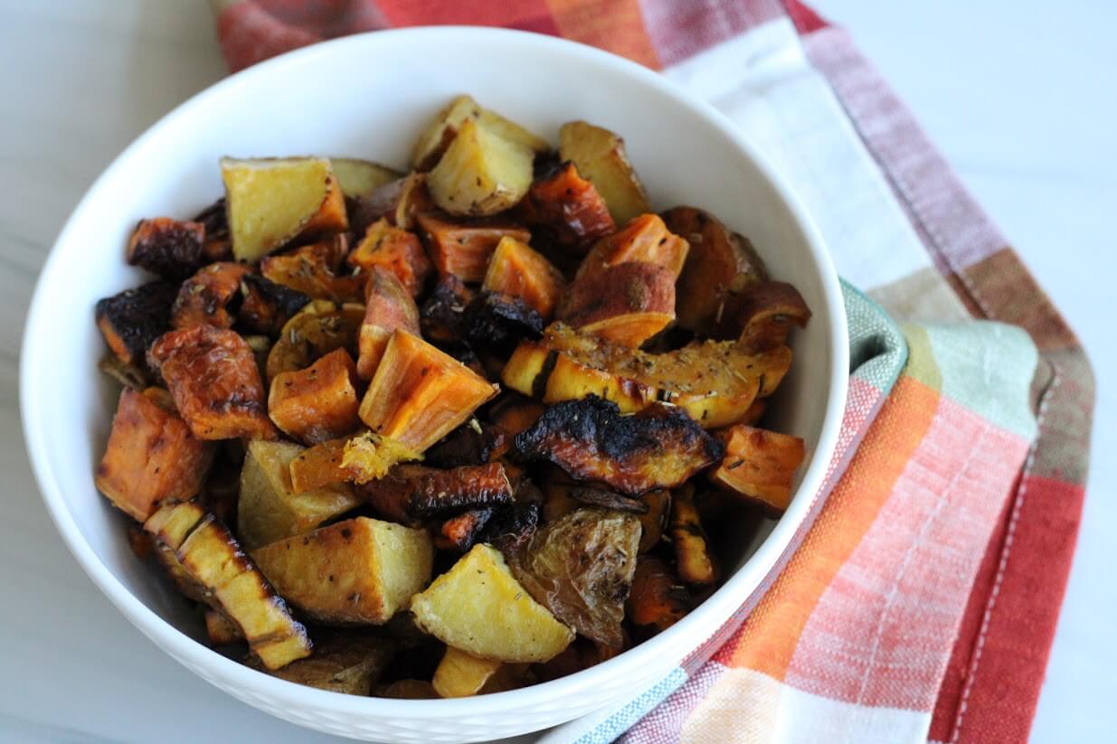 gluten-free roasted vegetables