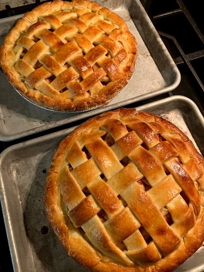 gluten-free apple pies