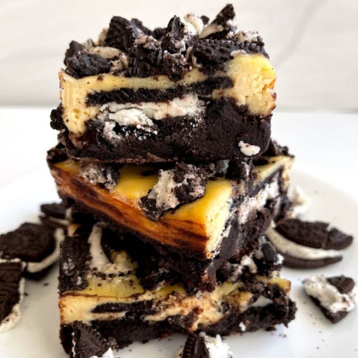 Gluten-Free and Dairy-Free Oreo Cheesecake Brownies