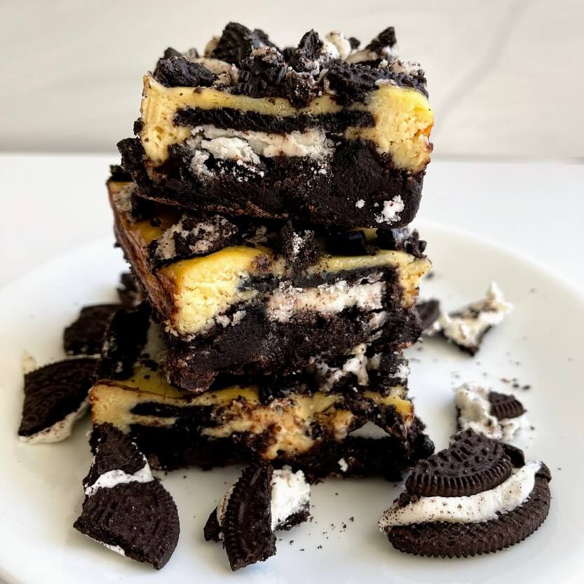 Gluten and DairyFree Oreo Cheesecake Brownies Recipe