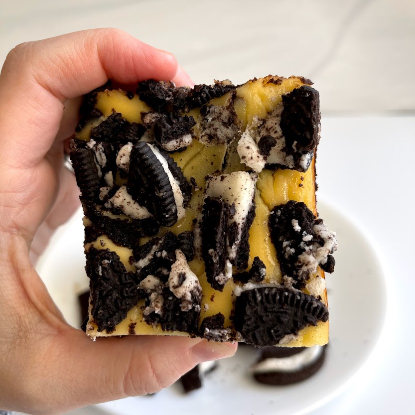 gluten-free dairy-free oreo cheesecake brownies