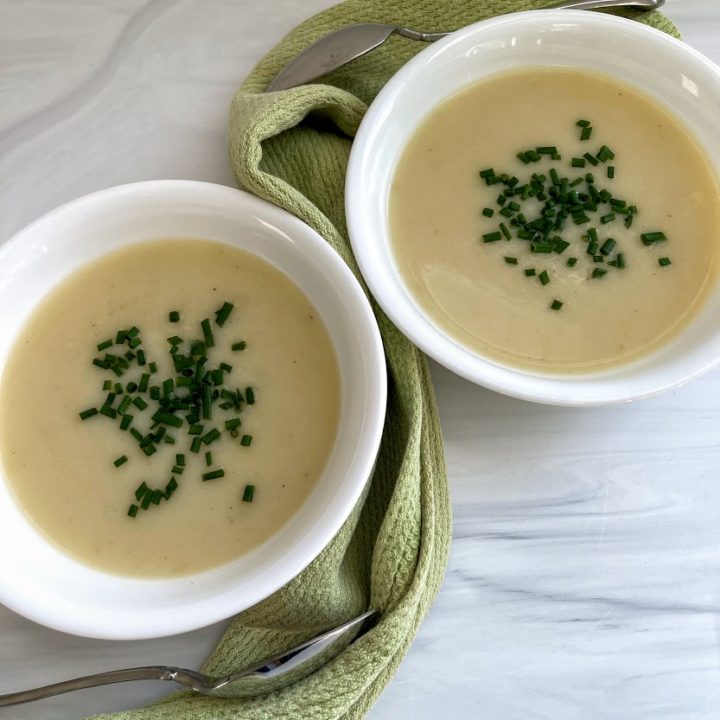 Gluten-Free Dairy-Free Potato Leek Soup