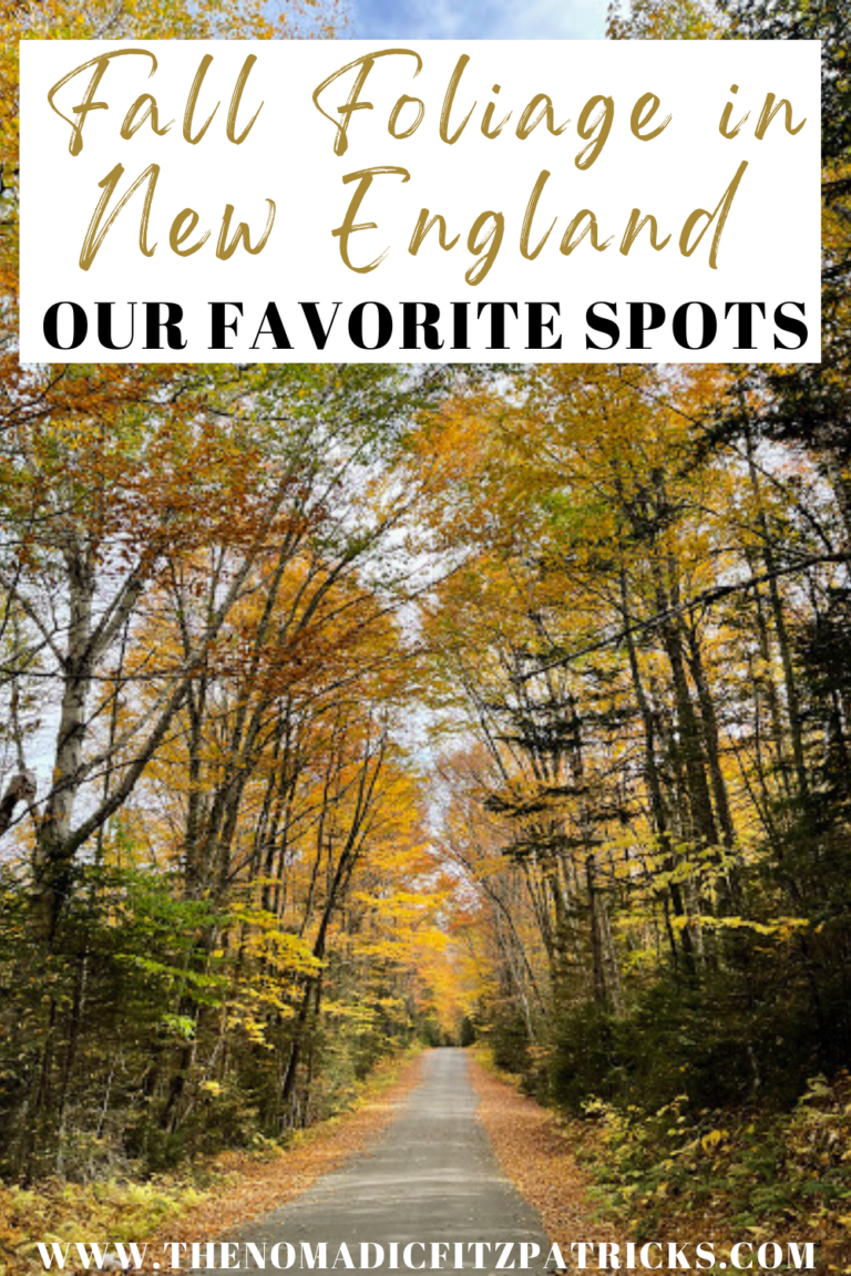 LeafPeeping Spots In New England The Nomadic Fitzpatricks