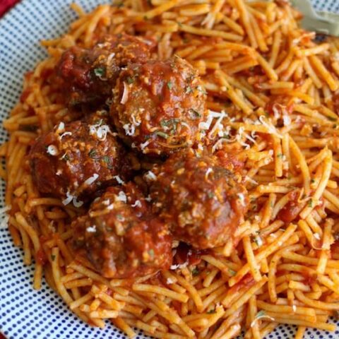 Gluten-Free Spaghetti and Meatballs