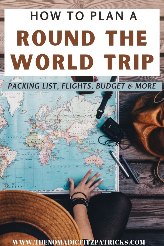 how to plan a round the world trip