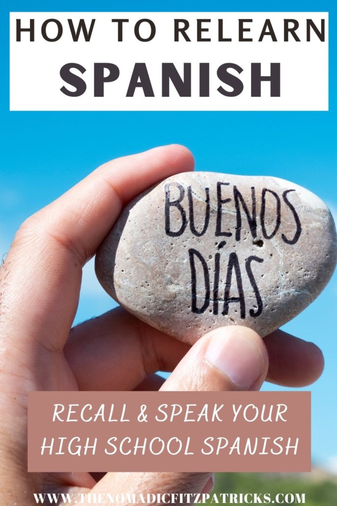 How to relearn Spanish