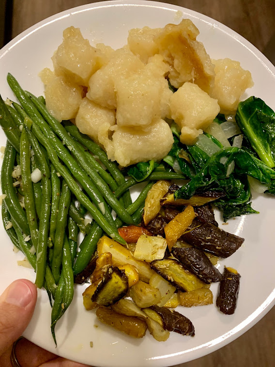 Pro of CSA: delicious dinners