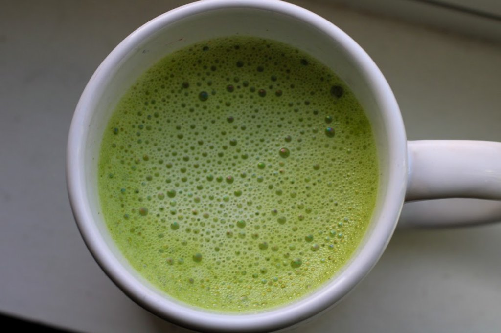 gluten-free dairy-free matcha latte