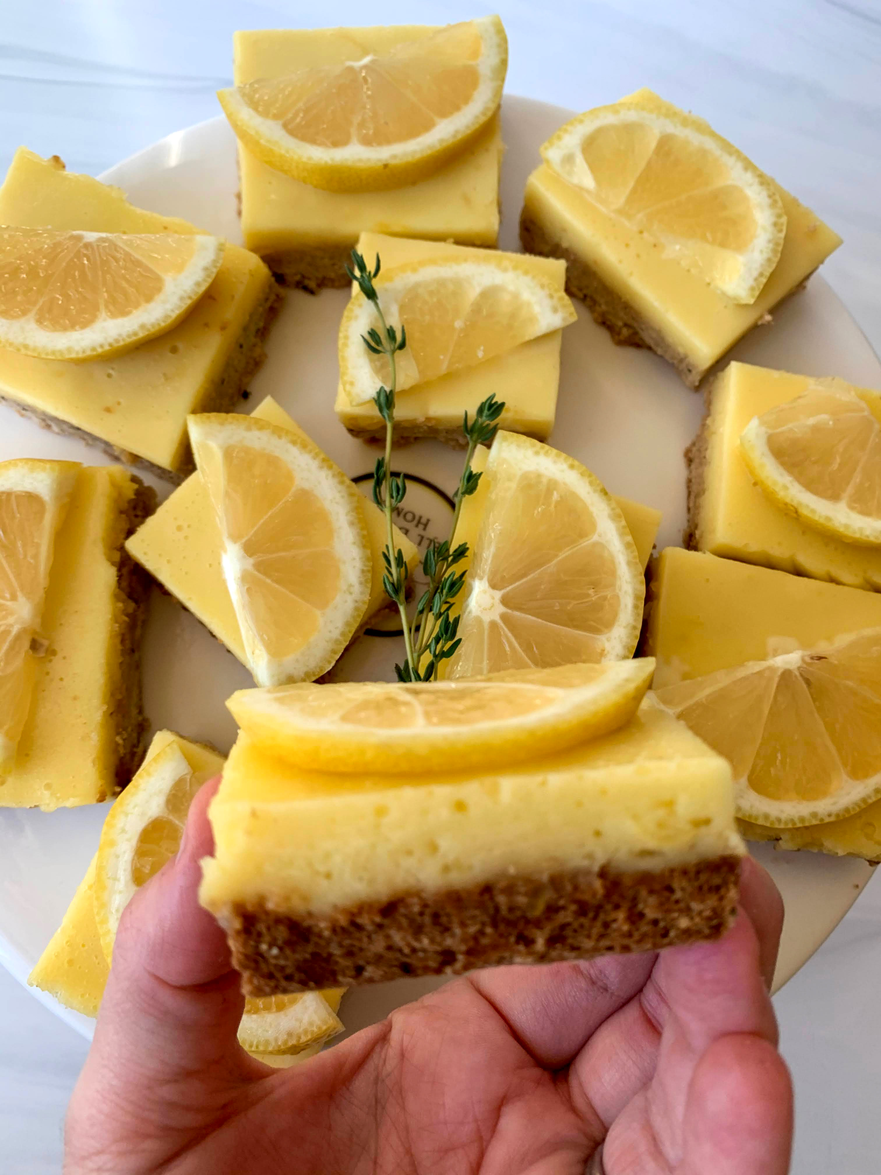 gluten-free lemon bars