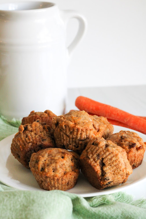 gluten-free carrot muffins