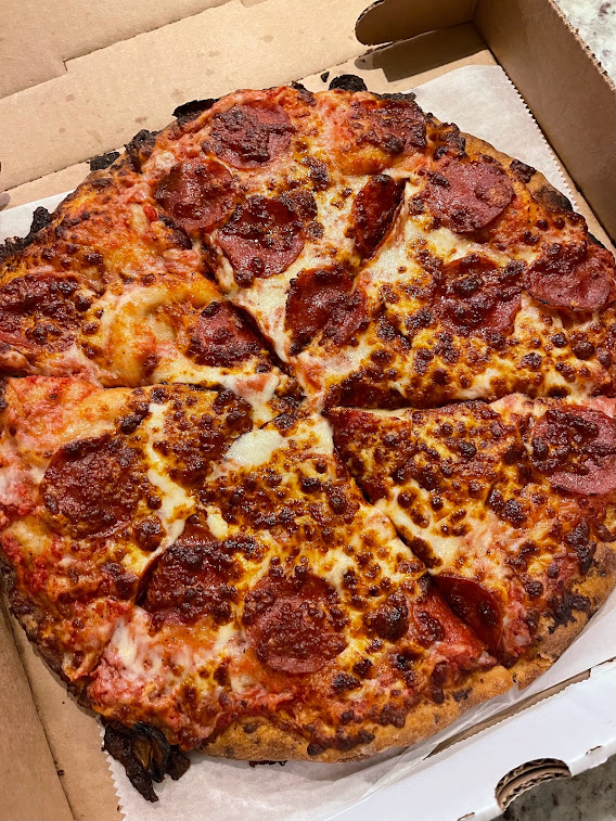 gluten-free pepperoni pizza