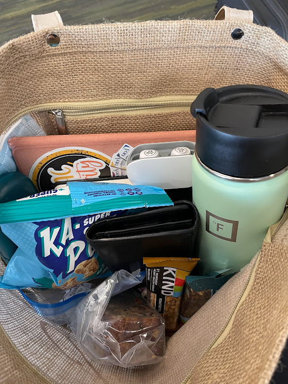 Snack tray for kids on a flightworked wonders for my four year old with  #coeliac disease as there were no other food options availa…