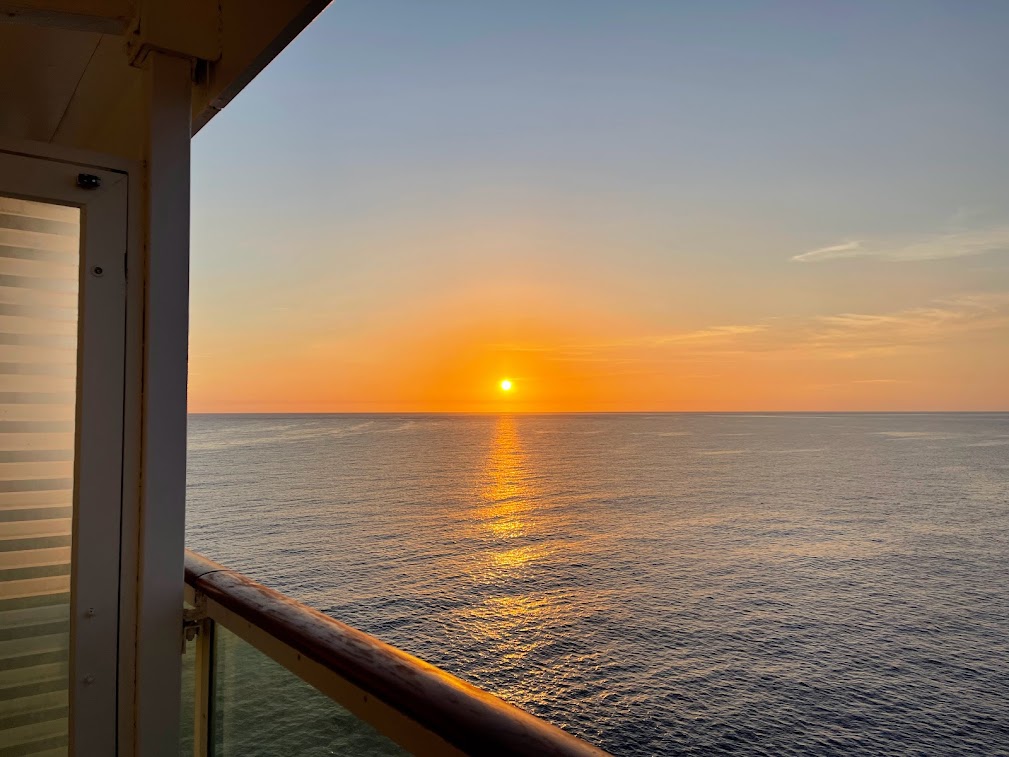 gluten-free cruise sunset