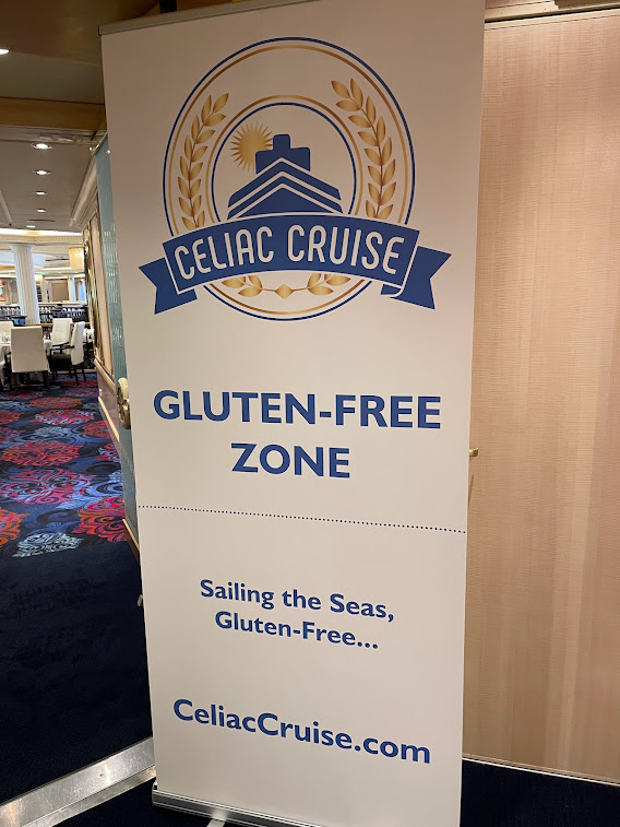 gluten-free cruise sign