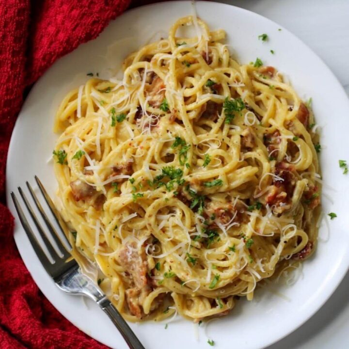 Gluten-Free Spaghetti Carbonara