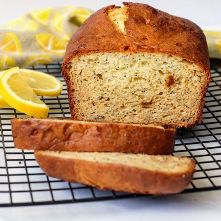 Gluten-Free Lemon Poppy Seed Loaf