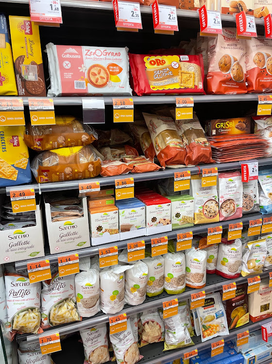 traveling with celiac: grocery stores
