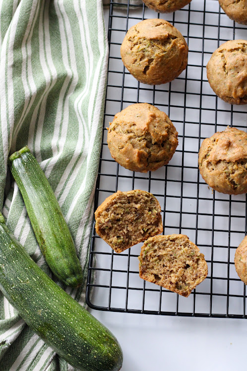 gluten-free zucchini muffins