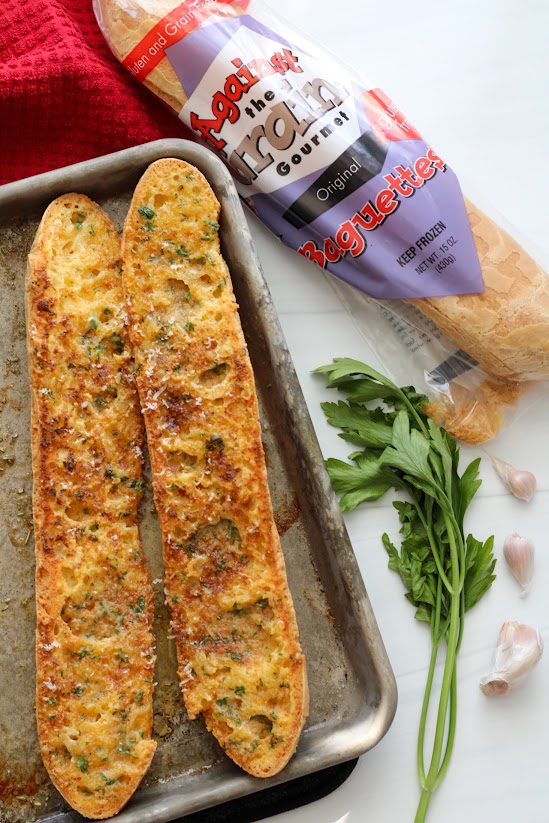 gluten-free garlic bread