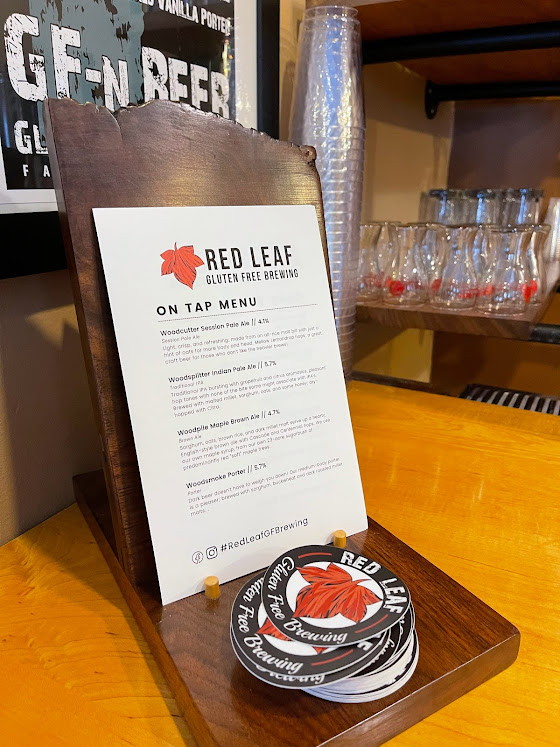 Red Leaf gluten-free brewery New England