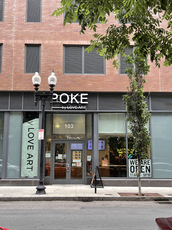Poke by Love Art gluten-free restaurant Boston