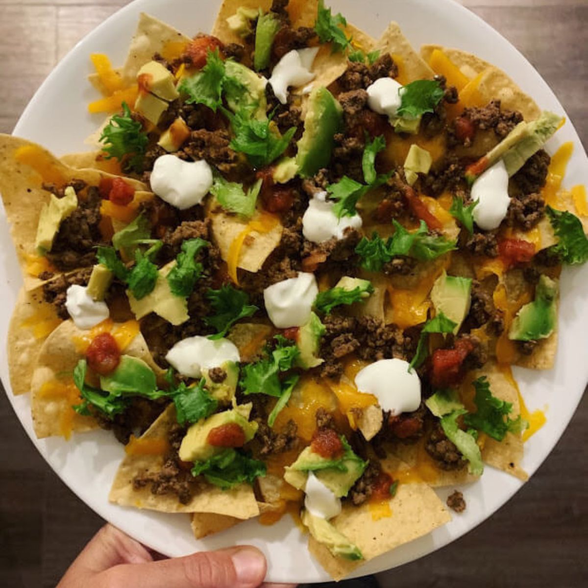 gluten-free game day recipe loaded nachos