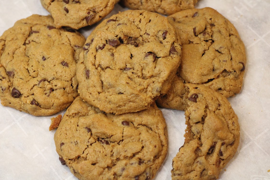 gluten-free peanut butter chocolate chip cookies