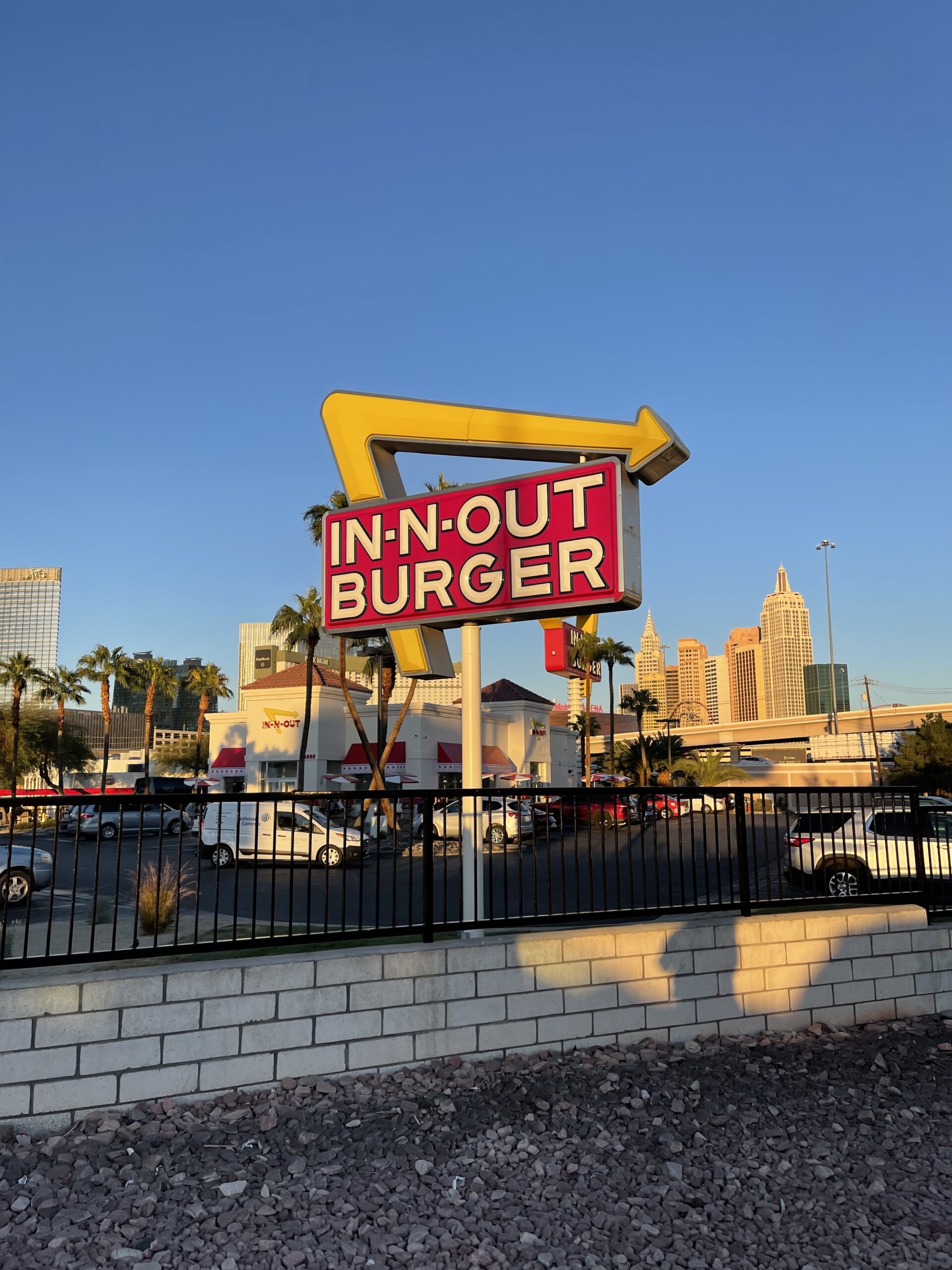 In-N-Out Burger Sign