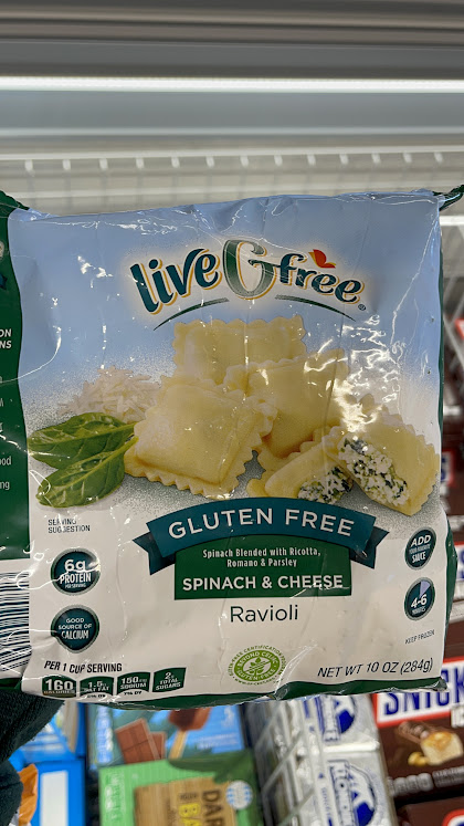 Aldi gluten-free ravioli