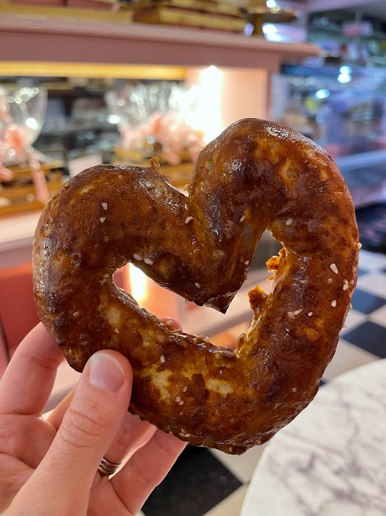 Posh Pop Bakeshop gluten-free pretzel