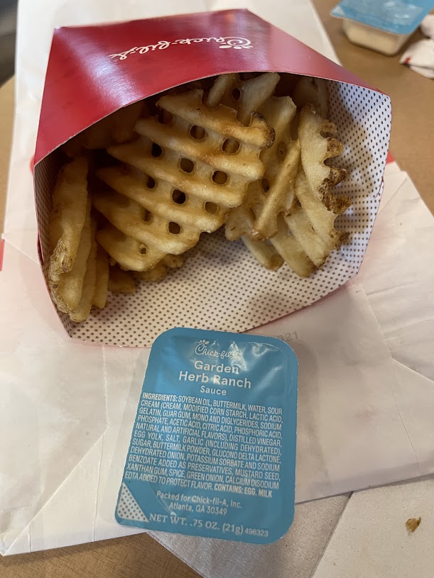 Chick-Fil-A waffle fries gluten-free