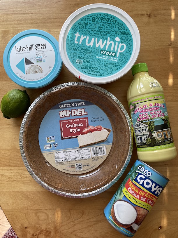 gluten and dairy free key lime pie ingredients