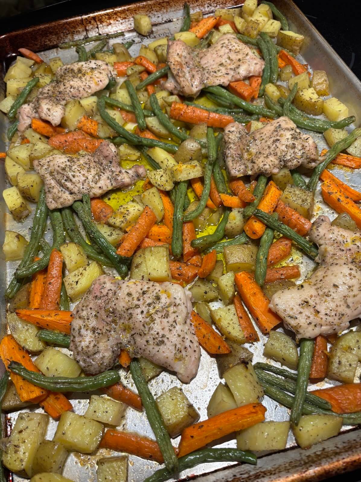 gluten-free sheet pan dinner