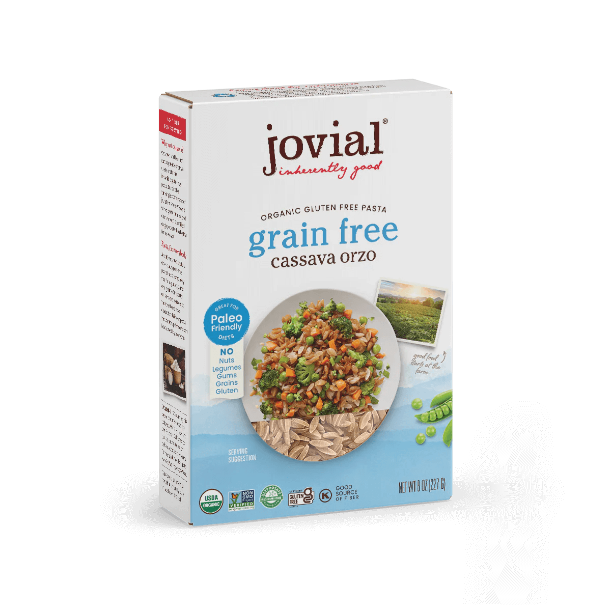 Jovial gluten-free orzo